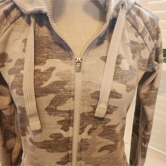 ATHLETA TRIUMPH HOODED ZIP UP SWEATSHIRT SIZE SMALL - Picture 5 of 9